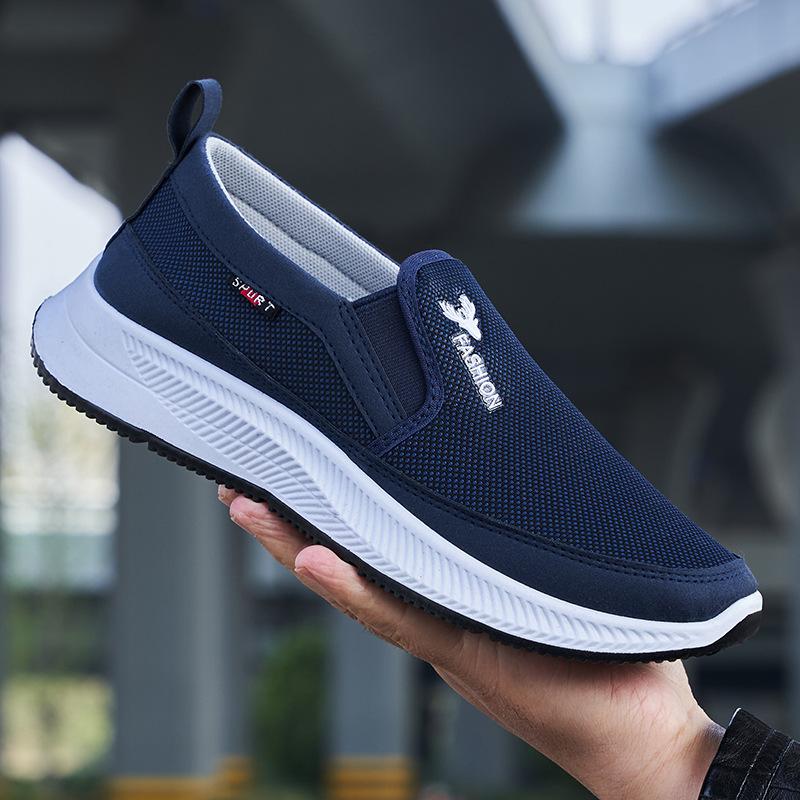 Spring, summer and autumn new men's Korean version versatile foreign trade men's shoes sports running shoes old Beijing board shoes cloth shoes cas