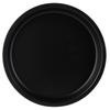 8in Kitchen Non-stick Black Carbon Steel Round Pizza Tray Baking Pan Plate Mold Tool