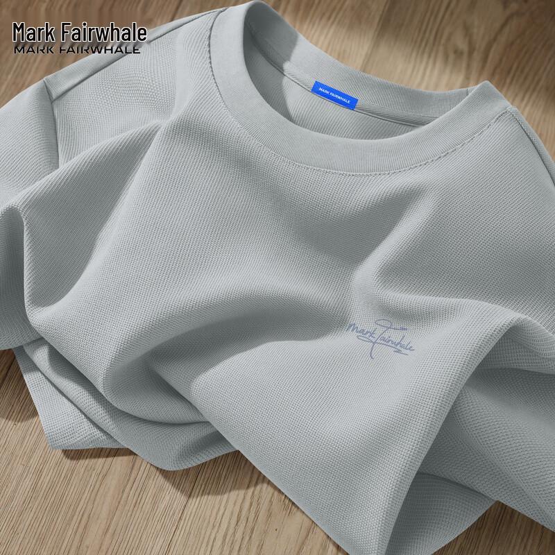 Mark Fairwhale Men s Waffle Knit Loose Fit T-Shirt XL