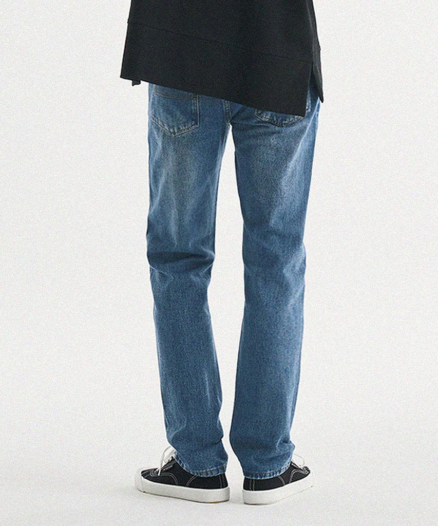 NUBINDA Slim Fit Denim Pants [Blue]