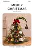 Pure PE Simulation Noble Fir Tree Desktop Ornament for High-End Restaurant and Hotel Christmas Decorations