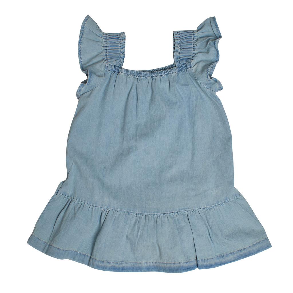 Denim Dress and Panties Set 602112 for Girl