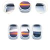 3Pcs Faux Window Wall Sticker Decal Indoor for Bedroom Bathroom Dining Room