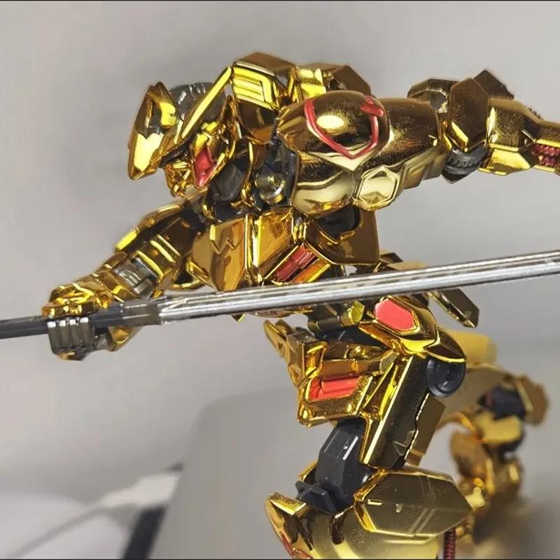 HG1/144 B001 Barbatos Plated Version Iron-Blooded Orphans Mech Assembly Model Kits Action Figures Decorative Doll Boy Puzzle Toy