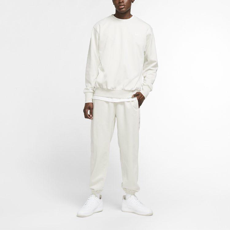 Nike Sweatshirts Men's Light Bone Crew Neck Moderate Regular CK6359-072