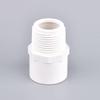 Grey/Blue/White PVC Direct Connector 1/2" ~2" Male/Female Thread To 20/25/32/40/50/63/75mm Garden Irrigation Water Pipe Joint