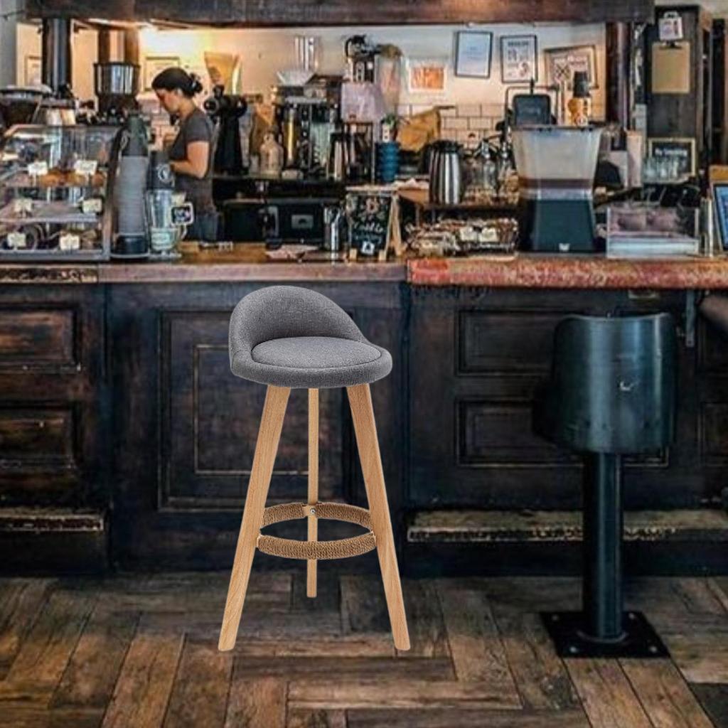 Bar Stool Counter Height Barstool Chair for Backrest Tables Kitchen