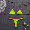 Summer Swimsuit Women Sexy Bikini Set Push-up Padded Bra Thong Two Pieces Swimwear Beachwear Bathing Suit Female Sexy Swimsuits