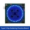 LQFP64 LED Lauflicht DIY Kit Lötübung Modul SMD Löten Leiterplatte Elektronische Leuchtkomponenten für Anfänger