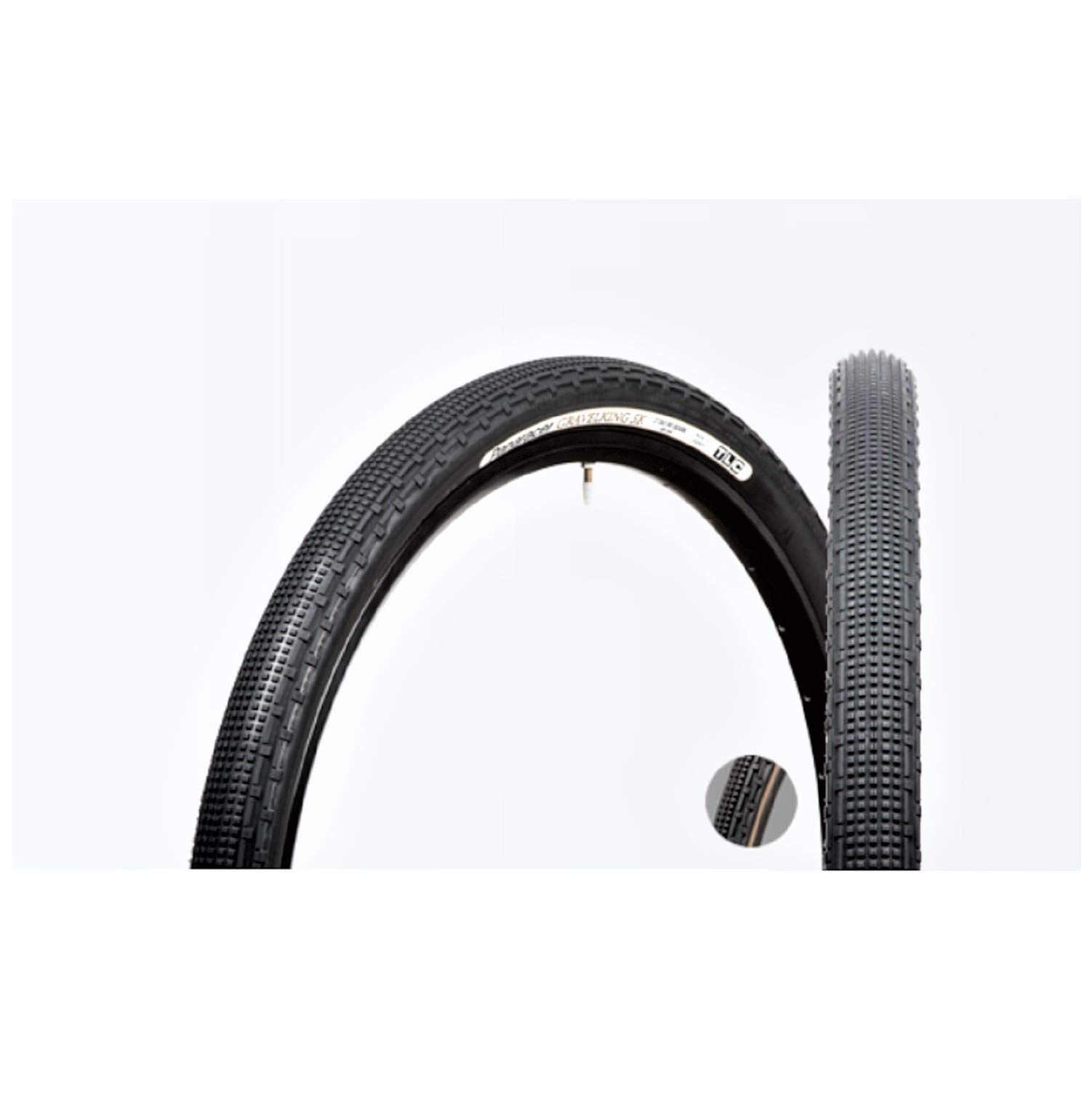 

Panaracer Gravel King SK 700x35C Tubeless Ready Black F735-GKSK-B