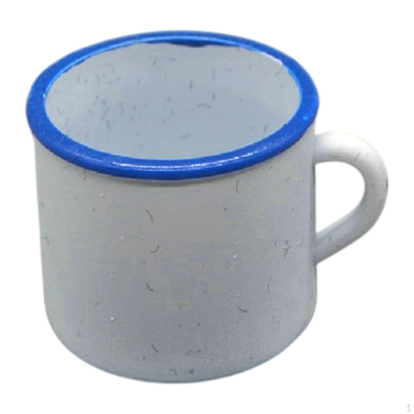 

1:6 Scale Figure Cup Water Decoration Toy Model Pretend Play Mug Scene