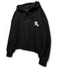 Gothic 3D Symbol Embroidered Hoodie_Black
