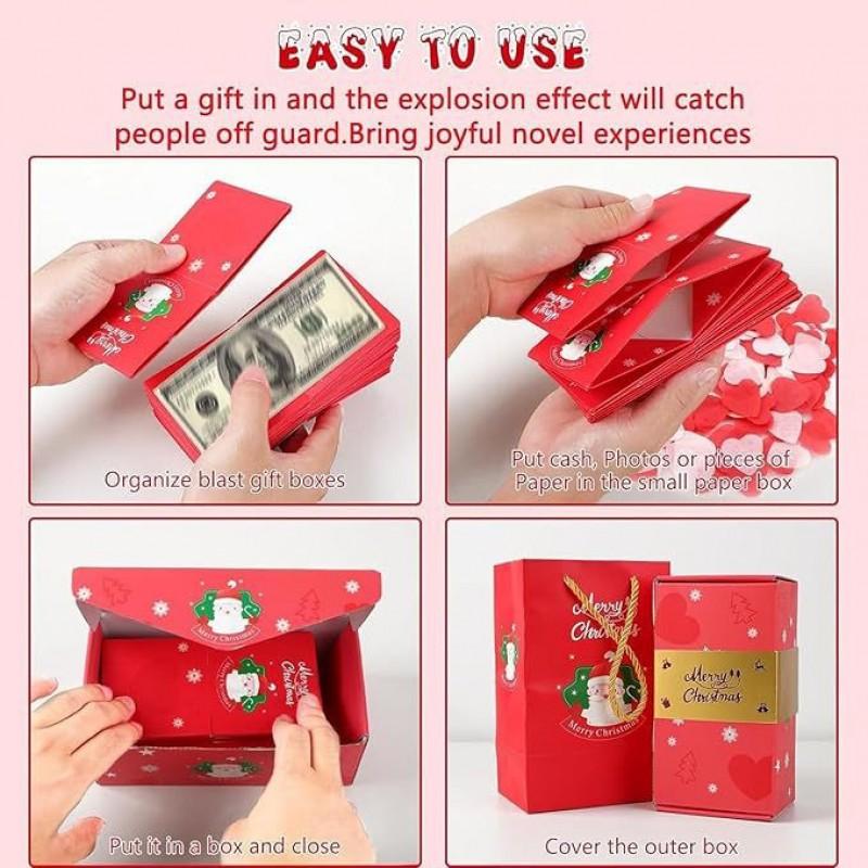 Christmas Surprise Pop Up Box Gift Set Birthday Creative Bounce All Occasions