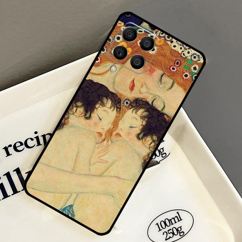 Kiss by Gustav Klimt Case For Samsung Galaxy M33 M53 M13 M15 M35 M55 M32 M16 M36 M56 M54 M20 M52 M34 M14 M11 M31