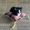 Mini Lovely Simulation Kittens Cats Plush Toy Sleeping Cats Toy Kids Appease Doll Birthday Gift Doll Christmas Gifts