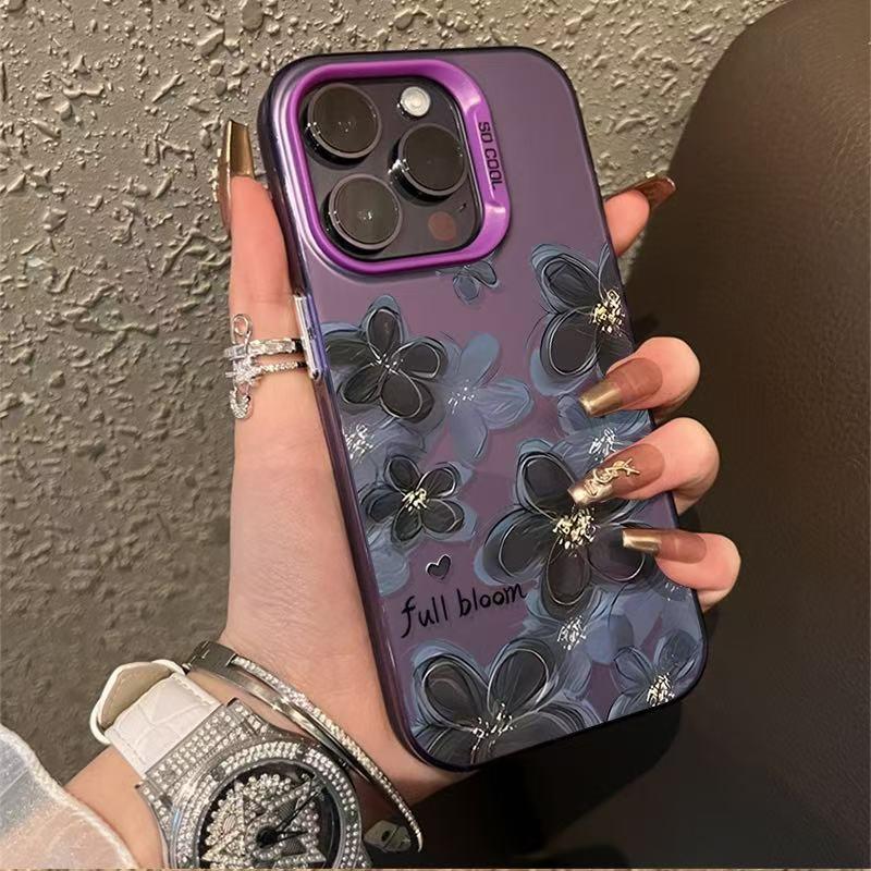 Ink Wash Floral Phone Case for iPhone 17/16 Pro/15 Pro Max/14/13