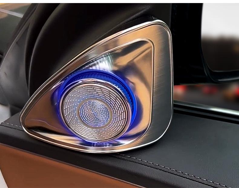 Ortam Aydınlatmalı C Sınıfı, E Sınıfı, S Sınıfı, GLC Sınıfı Uyumlu Mercedes-Benz Dönen Tweeter