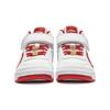 Li Ning Kids Non-Slip Mid-Top Skate Shoes Kids Sneakers White Red YKCS184-9