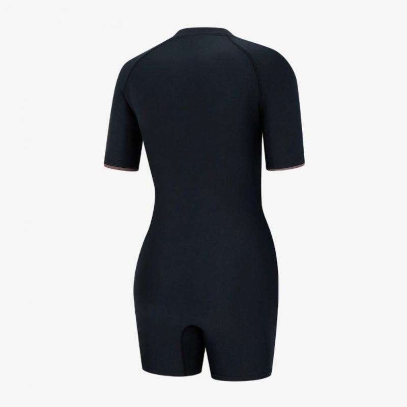Arena Women S Stitch Point 3 4 Body Suit  A5fl1li01 Blk 