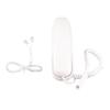 Corded Phone Support Pause Last Number Redial Wall Mountable Landline Telephone with Lighted Keys for Home Office White