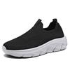 Men Lightweight Mesh Comfortable Flat Casual Walking Shoes Slip-on Unisex Sneakers for Men and Women Running Shoes