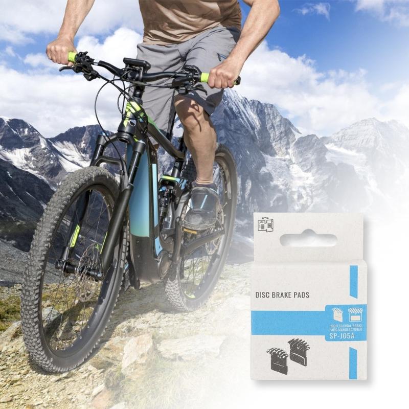 Durability Resins Bicycles Brake Pad Set Cycling Low Noise Resins Brake Pad for Various Models With Easy Installation
