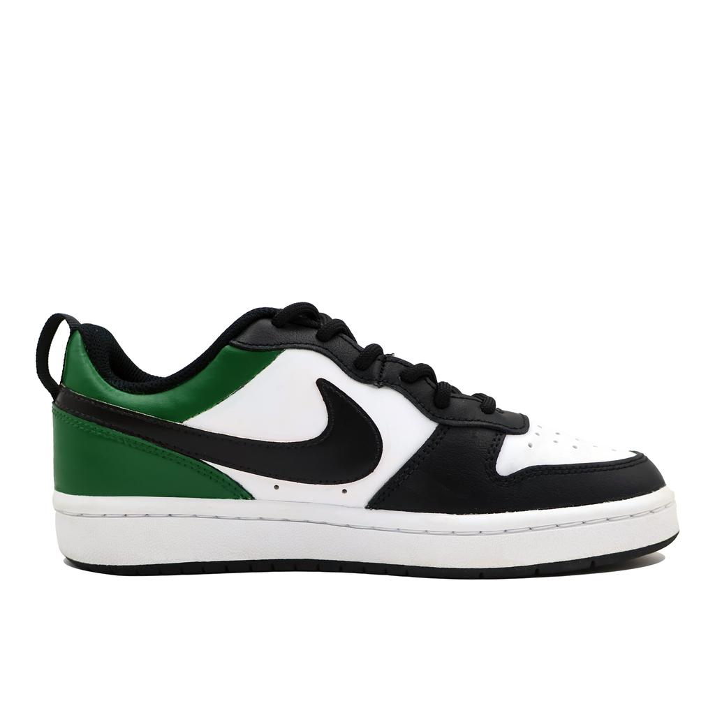 Nike Court Borough 2 Skateboard Shoes Women's Low top Green/Black/White BQ5448-115(Team271-)