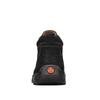 Men's Solid Color Retro High-Top Casual Ankle Boots Fashionable Round-Toed Comfortable Flat Boots Outdoor Durable Walking Boots