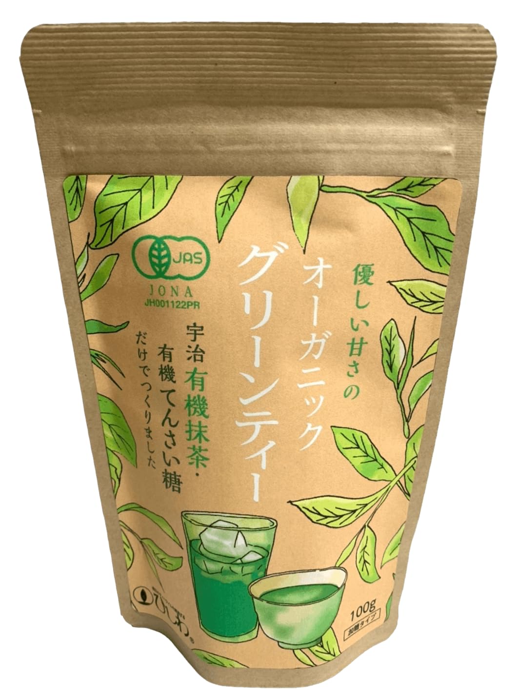 

Ryowaen Organic Green Tea Sweetened Type 100g
