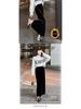 Retro Black High-Waisted Velvet Midi Skirt with Slit – Perfect for Autumn and Winter