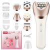 Hair Removal for Women 6 In 1 Remover for Body Bikini USB Rechargeable Waterproof Multifunctional Set