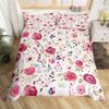 Spring Themed Duvet Cover For Kids Teens Quilt Covers Lightweight Down Room Decor Queen Size 2 Pillowcase 1 Duvet Cover No Quilt