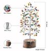 Kristallbaum für positive Energie, Feng Shui-Dekor, Edelsteinbaum, Heilkristalle, 7 Chakra-Glücksbringer, Geld-Bonsai, Reichtum, Wohlstand, Meditation