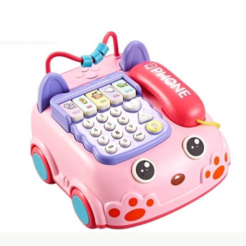 

Colorful Baby Toy Phone For 0-3 Years Old With Musical Piano And Story Playback 16.4*14.8*11cm/6.46*5.83*4.33in