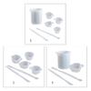 Stir Stick Stirring Rods Epoxy Liquid Mixing Rods Silicone Cup Mixed Measure Cup