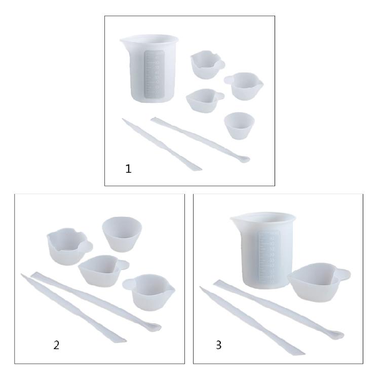 Stir Stick Stirring Rods Epoxy Liquid Mixing Rods Silicone Cup Mixed Measure Cup