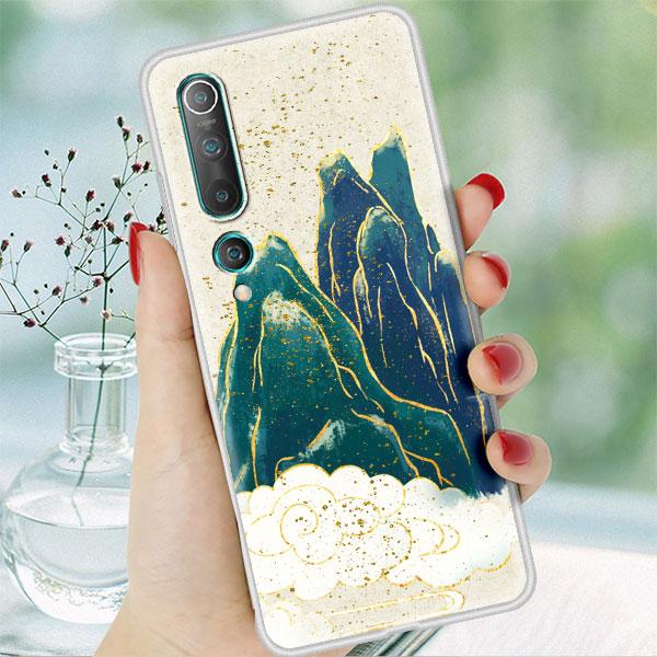 Ginkgoblatt Goldfolienhülle Für Xiaomi Redmi Note 9S 9 8 Pro 8T 7 9A 9C 7A Mi Poco X3 NFC 10T 10 Lite 5G Weiche Handyhülle Funda