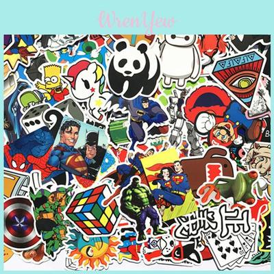 Super Fun 100pcs One Piece Mario Stickers For Skateboards And Laptops!