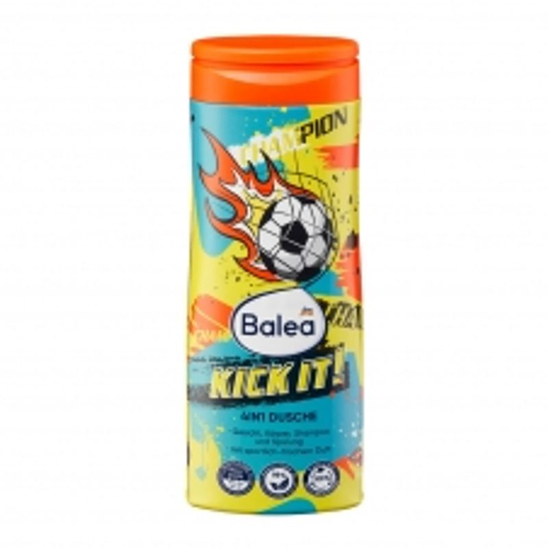 Balea Kids 4in1 Let s Kick It Shower Gel 300ml
