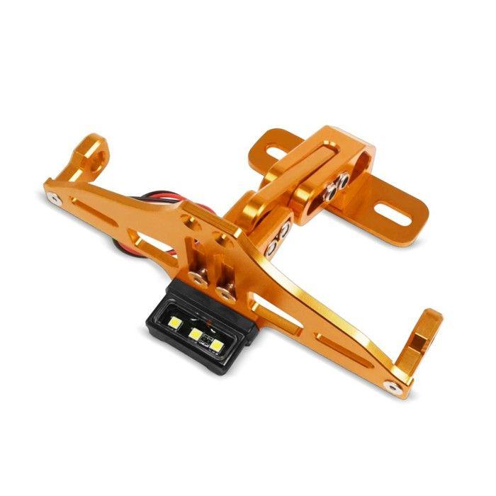 Support de Plaque pour Motocross, Enduro NH2 orange