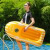 Non Slip Surface Inflatable Surfboard Thickened Inflatable Swimming Board  Swimming Pools
