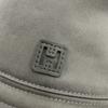 Excellent HERMES Hat Bucket with H Logo Patch Cotton Mens Used