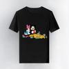 Minnie Mickey Pluto Flowers Cartoon T-shirt