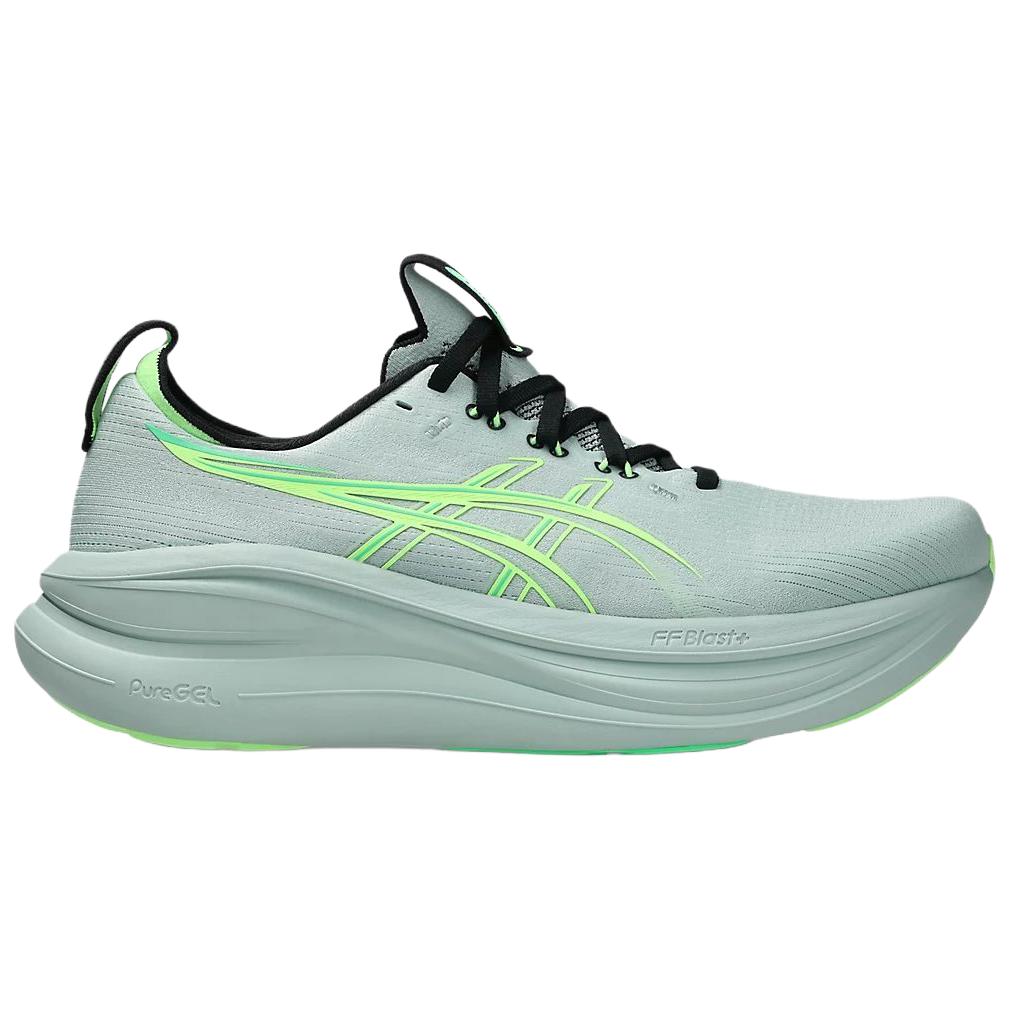 Asics Gel Nimbus 28 2E Wide Cold Moss Illumina Green Men Sneakers Grey 1011C144-400