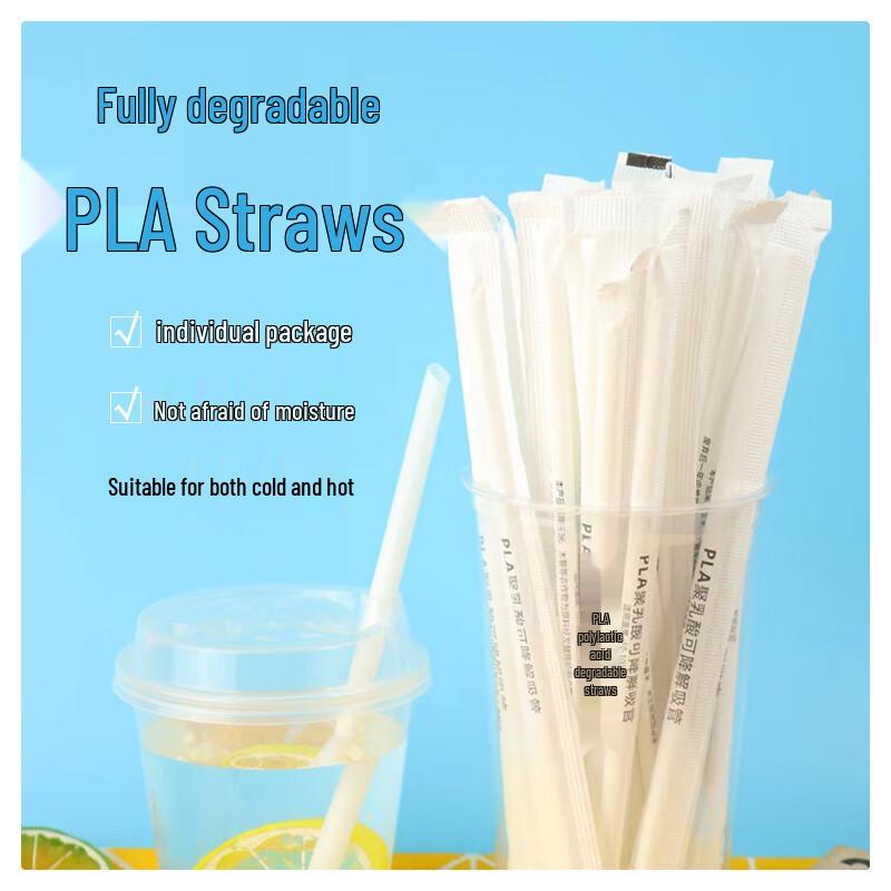 Hanyou Individually Wrapped PLA Straws