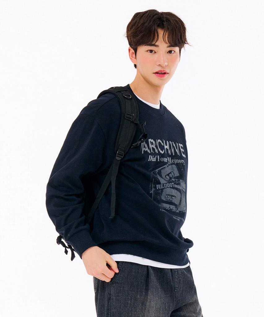 CHASECULT Men'S Retro Graphic Sweatshirt-Fark5118B04