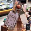 Key Fob Cover for GMC Yukon Chevy Tahoe /Suburban HYQ1AA 2014 2015 2016 2017 Keyless Entry Key Shell case Keychain Lanyard
