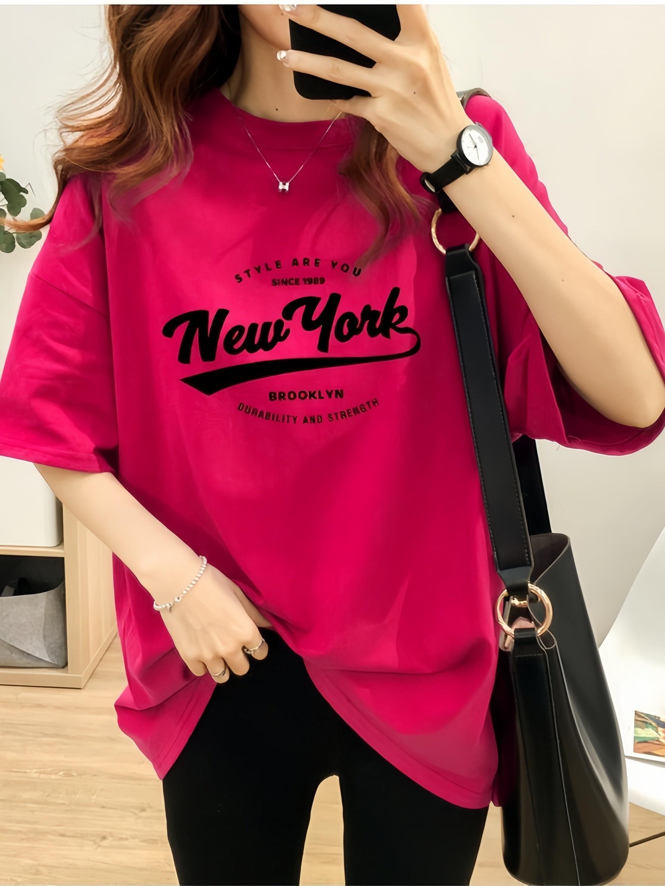 Trendy American Retro Short-Sleeve T-Shirt for Women. Summ S дубильная кора