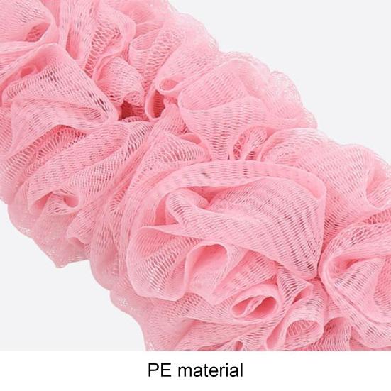 Bath Brush Ergonomic Soft PP Portable Shower Back Scrubber for Daily Use