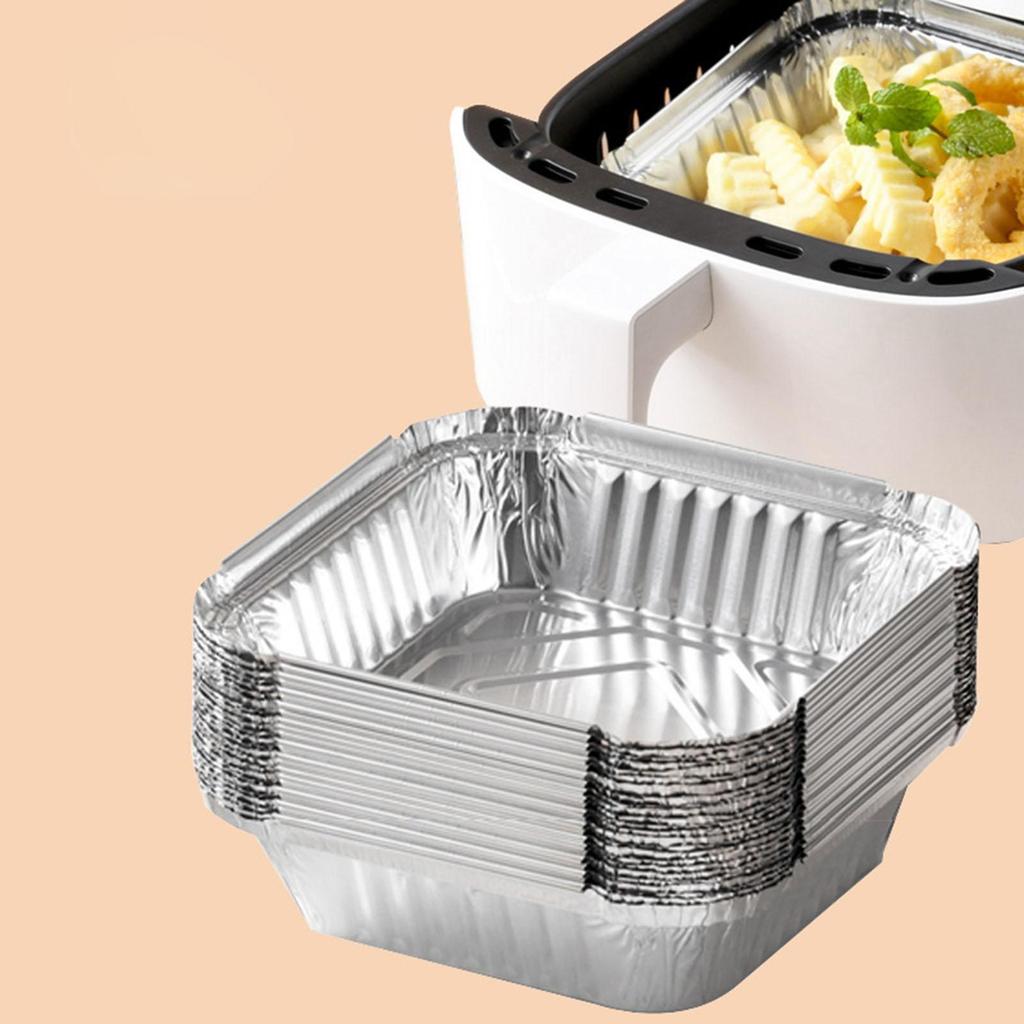 Fryer Tin Can Container Cooking Heater Aluminum Foil Cardboard Pan for Muffins